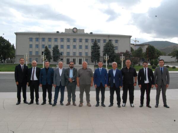 Xarici ölkə prokurorluqlarının nümayəndələri Qarabağ Universitetində olub - FOTO