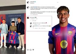 Yamaldan azərbaycanlı futbolçunun &quot;Barselona&quot;ya transferinə REAKSİYA - <span class="color_red">FOTO</span>