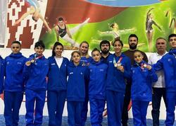 İdman gimnastlarımız Açıq kubokda medallar qazanıblar - FOTO
