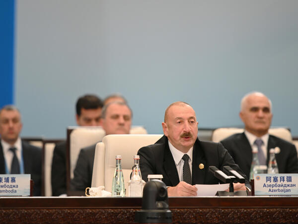 İlham Əliyev: Azərbaycan regionda Çinin etibarlı tərəfdaşıdır