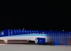 AZAL-ın təyyarəsi illər sonra ilk dəfə Təbrizə eniş etdi - <span class="color_red">VİDEO</span>