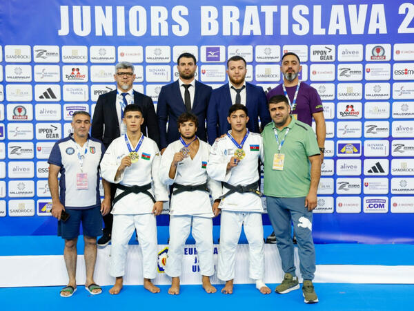 Azərbaycanın cüdo millisi Avropa çempionatında birinci olub - <span class="color_red">FOTO</span>