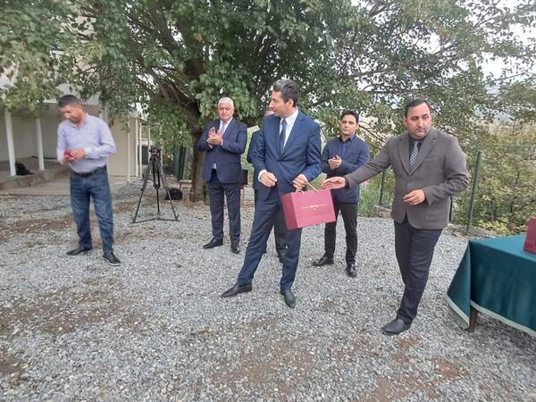 Xocalının Seyidbəyli kəndinə köçən ailələrə mənzillərin açarları təqdim olunub - <span class="color_red">FOTOlar</span>