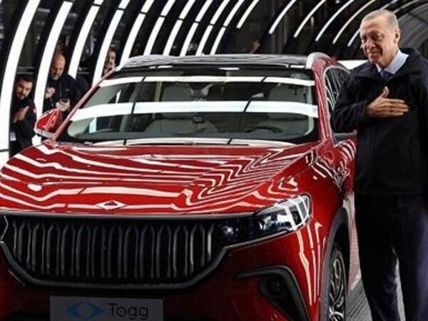 Ərdoğan yenə TOGG-un yeni modelini sürdü - <span class="color_red">VİDEO</span>