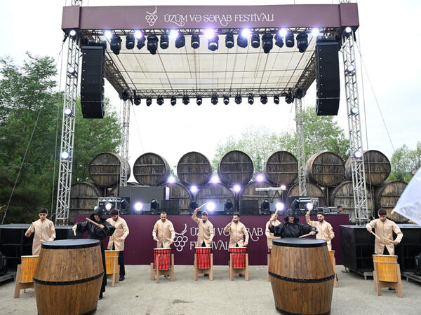 Şamaxıda növbəti Üzüm və Şərab Festivalının açılışı olub - <span class="color_red">FOTO</span>