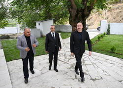 İlham Əliyev Xocalının Şuşakənd kəndində olub - FOTO