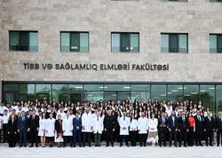 Prezident Qarabağ Universitetinin Klinikası binasının, Tibb və sağlamlıq elmləri fakültəsinin tədris korpusunun açılışında iştirak edib