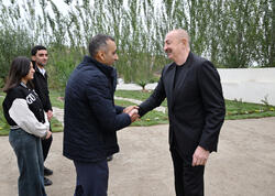 Prezident İlham Əliyev Xocalı rayonunun Daşbulaq kəndində olub