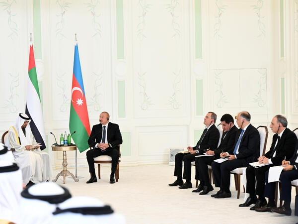Prezident: Birləşmiş Ərəb Əmirlikləri ilə siyasi əlaqələrimiz çox uğurla inkişaf edir
