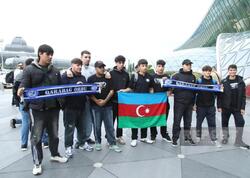 “Qarabağ” Bakıda coşqu ilə qarşılandı - <span class="color_red">VİDEO</span>