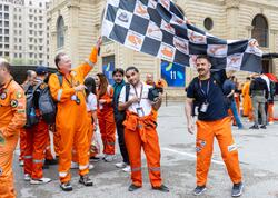 Marşallar Formula 1 Azərbaycan Qran Prisi 2025-də artıq iş başındadır - FOTO