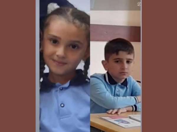 Bugün qəzada ölən bacı-qardaşın FOTOsu