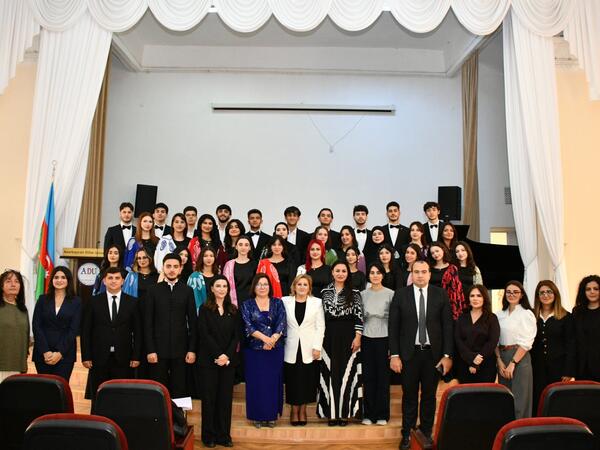 Üzeyir Hacıbəyli festivalı çərçivəsində “Sənət inciləri” adlı mühazirə-konsertlər keçirilir - FOTO