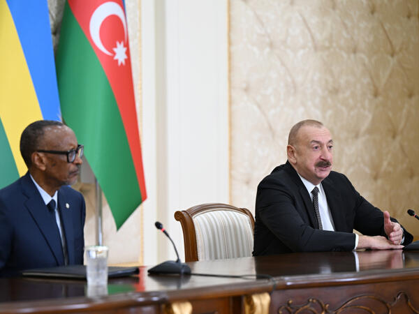 Prezident İlham Əliyev: Azərbaycan ilə Ruanda yaxşı tərəfdaş və dostlardır