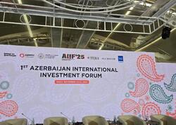 Bakıda 1-ci Azərbaycan Beynəlxalq İnvestisiya Forumu keçirilir