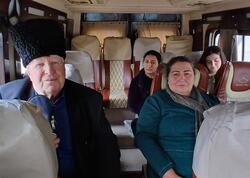 Ağdərənin Həsənriz kəndinə növbəti köç karvanı yola salınıb - FOTO