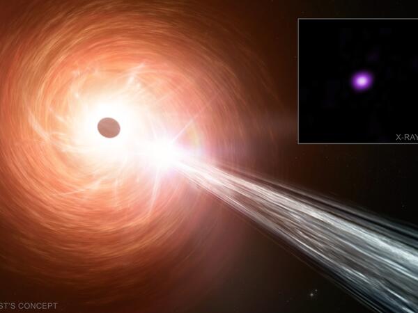 NASA yeni qara dəlik kəşf etdi -  920 milyon il sonra ...