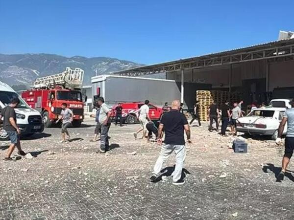 Türkiyədə güclü partlayış - 4 yaralı var - <span class="color_red">ANBAAN VİDEO</span>
