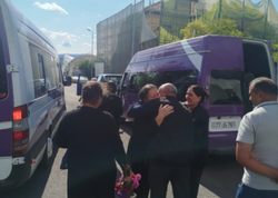 Növbəti köç karvanı Laçın şəhərinə çatıb