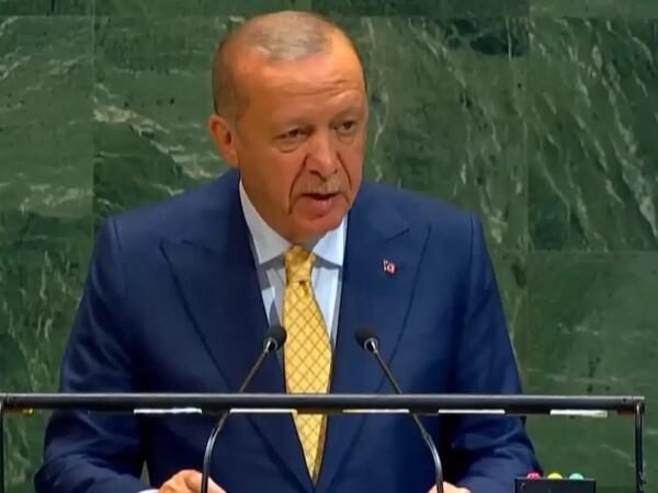 Fələstindən danışan Ərdoğanın mikrofonunu söndürdülər - <span class="color_red">VİDEO</span>