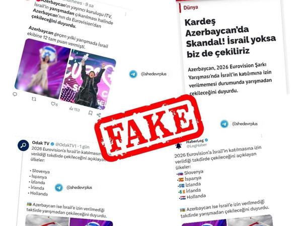 Azərbaycana qarşı növbəti dezinformasiya kampaniyasına başlanılıb - MEDİA