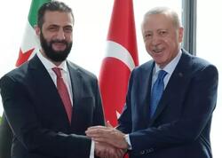 Ərdoğan ABŞ-də Suriya lideri Şara ilə görüşdü - <span class="color_red">FOTO</span>