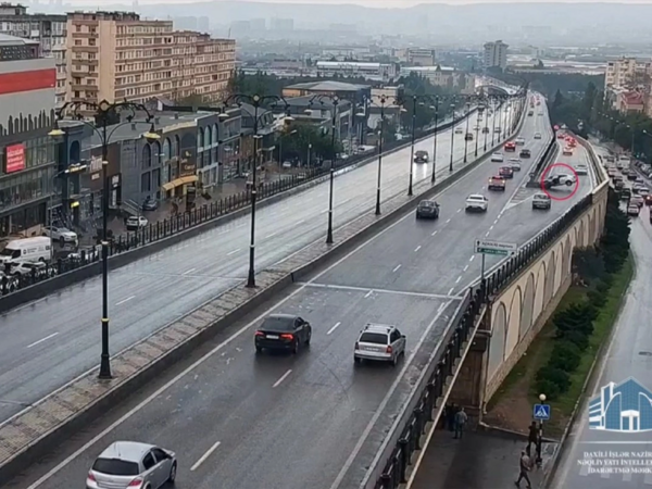 Bakıda ölümlə nəticələnən dəhşətli qəzanın ANBAAN GÖRÜNTÜLƏRİ