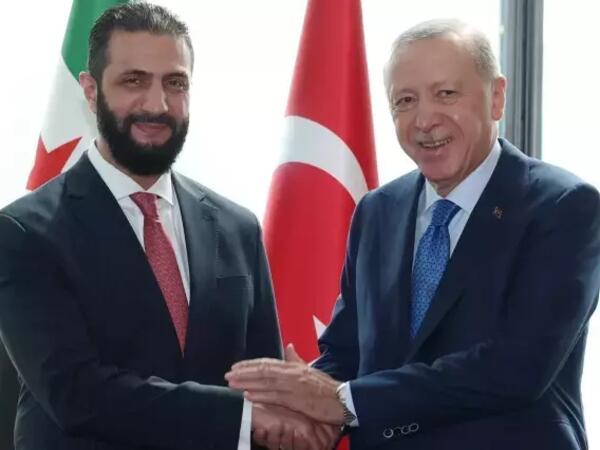 Ərdoğan ABŞ-də Suriya lideri Şara ilə görüşdü - <span class="color_red">FOTO</span>