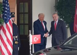 Ərdoğan 6 ildən sonra Ağ Evdə – Tramp şəxsən qarşıladı - <span class="color_red">FOTO</span>