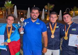 Azərbaycan güləşçiləri 2 qızıl və 1 bürünc medal qazanıblar