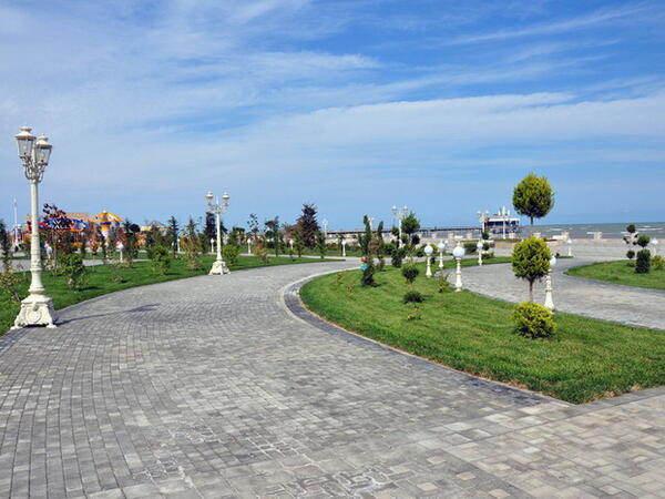 Uşağına zəncir bağlayıb parkda gəzdirdi - <span class="color_red">VİDEO</span>