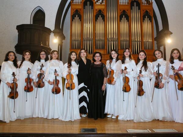 “Detache-Sabah” violinoçular ansamblının konserti baş tutub - FOTO