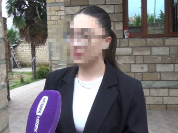 Çay stəkanına tüpürən qız DANIŞDI - <span class="color_red">VİDEO</span>
