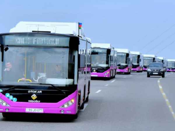 Artım yalnız elektrik və CNG avtobuslara aiddir