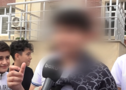 Məktəblini soyundurub videoya çəkiblər?