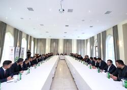 “Regional tərəfdaşların inkişafı” layihəsi çərçivəsində Şəkidə sahibkarlarla görüş keçirilib - FOTO