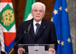 İtaliya Prezidenti Sercio Mattarella Azərbaycana rəsmi səfərə gəlib
