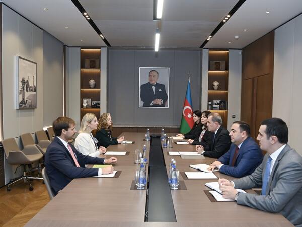 Ceyhun Bayramov ABŞ rəsmisi ilə Azərbaycan-Ermənistan normallaşma prosesini müzakirə edib - FOTO