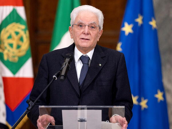 İtaliya Prezidenti Sercio Mattarella Azərbaycana rəsmi səfərə gəlib