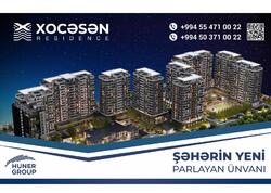 Huner Group-dan Bakıya dəyər qatan yeni layihə: Xocəsən Residence - VİDEO - FOTO