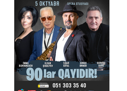 90-lar qayıdır Opera studiyasının səhnəsində!