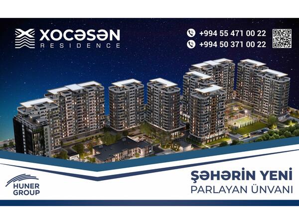 Huner Group-dan Bakıya dəyər qatan yeni layihə: Xocəsən Residence - VİDEO - FOTO