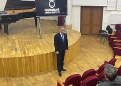 Qarabağ Universitetində “Ustad dərsləri silsiləsi” layihəsinə başlanılıb - FOTO
