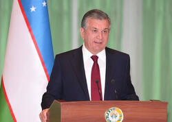 Şavkat Mirziyoyev: Özbəkistanla Azərbaycan arasındakı qardaşlıq bağları xalqlarımızın tərəqqisinə xidmət etməkdədir