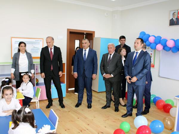 Cəlilabadda Heydər Əliyev Fondu tərəfindən inşa olunan məktəb binası istifadəyə verilib - FOTO