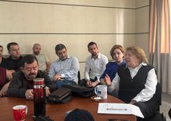 Dövlət Milli Gənc Tamaşaçılar Teatrında yeni tamaşanın oxunuş məşqlərinə başlanılıb - FOTO