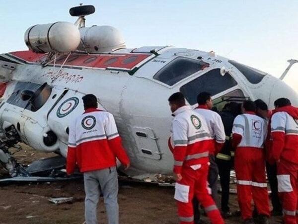 İranda helikopter qəzaya uğradı: <span class="color_red">Ölənlər var</span>