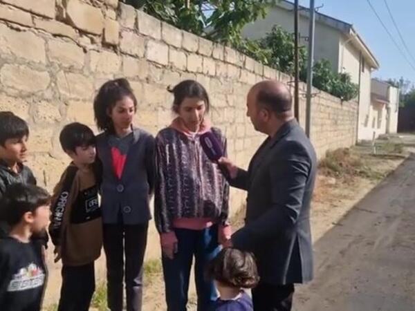 5 uşaqdırlar, heç biri təhsil almır - <span class="color_red">VİDEO</span>