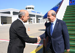 Ersin Tatar Azərbaycana səfərə gəlib - FOTO