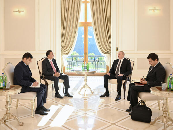 Prezident Qəbələdə TDT Baş katibini qəbul edib - FOTO